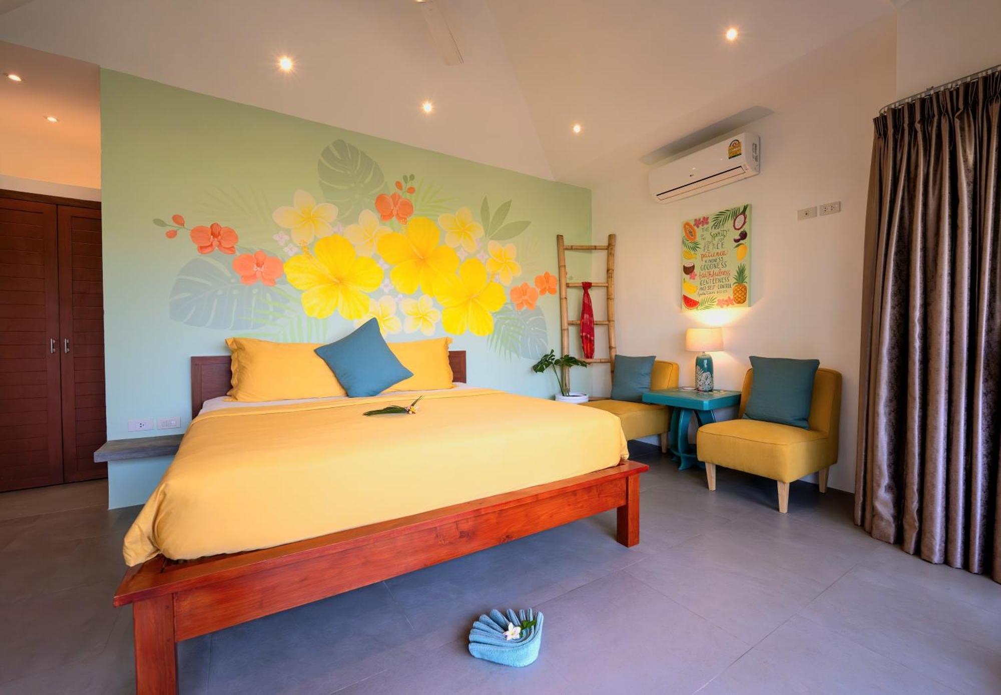 Orchid Lodge Samui - Bed & Breakfast ラマイビーチ 部屋 写真