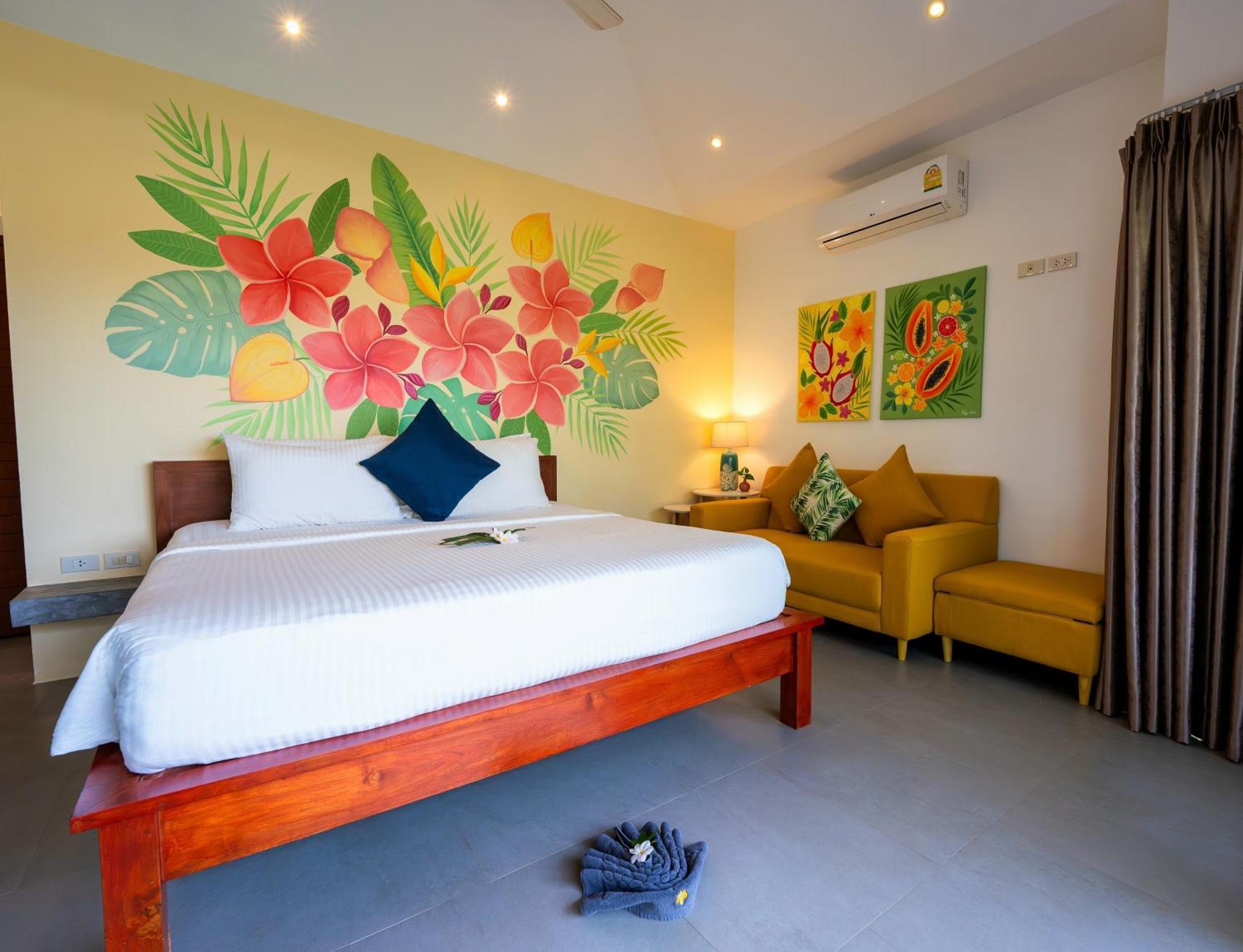 Orchid Lodge Samui - Bed & Breakfast ラマイビーチ 部屋 写真