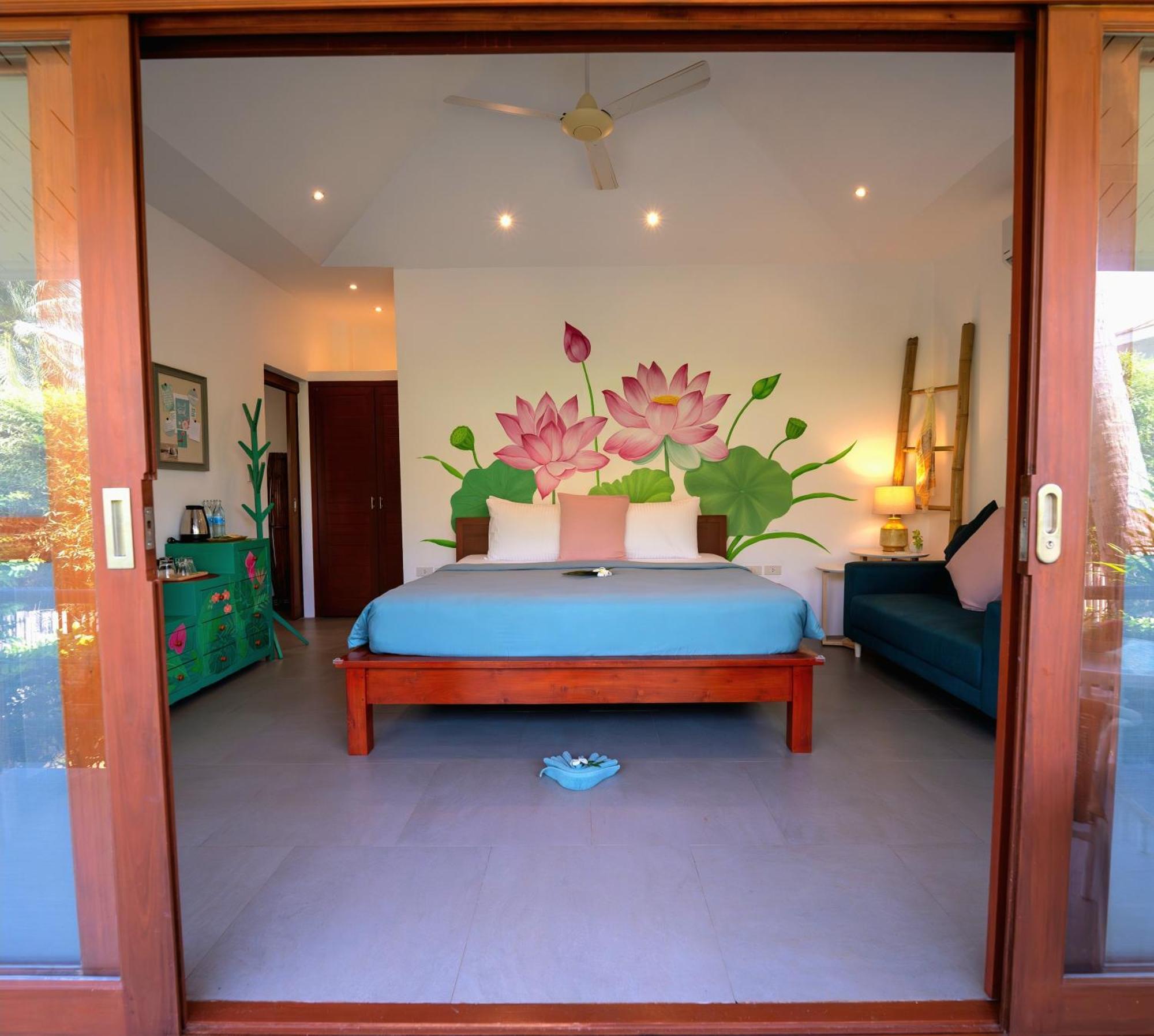 Orchid Lodge Samui - Bed & Breakfast ラマイビーチ 部屋 写真