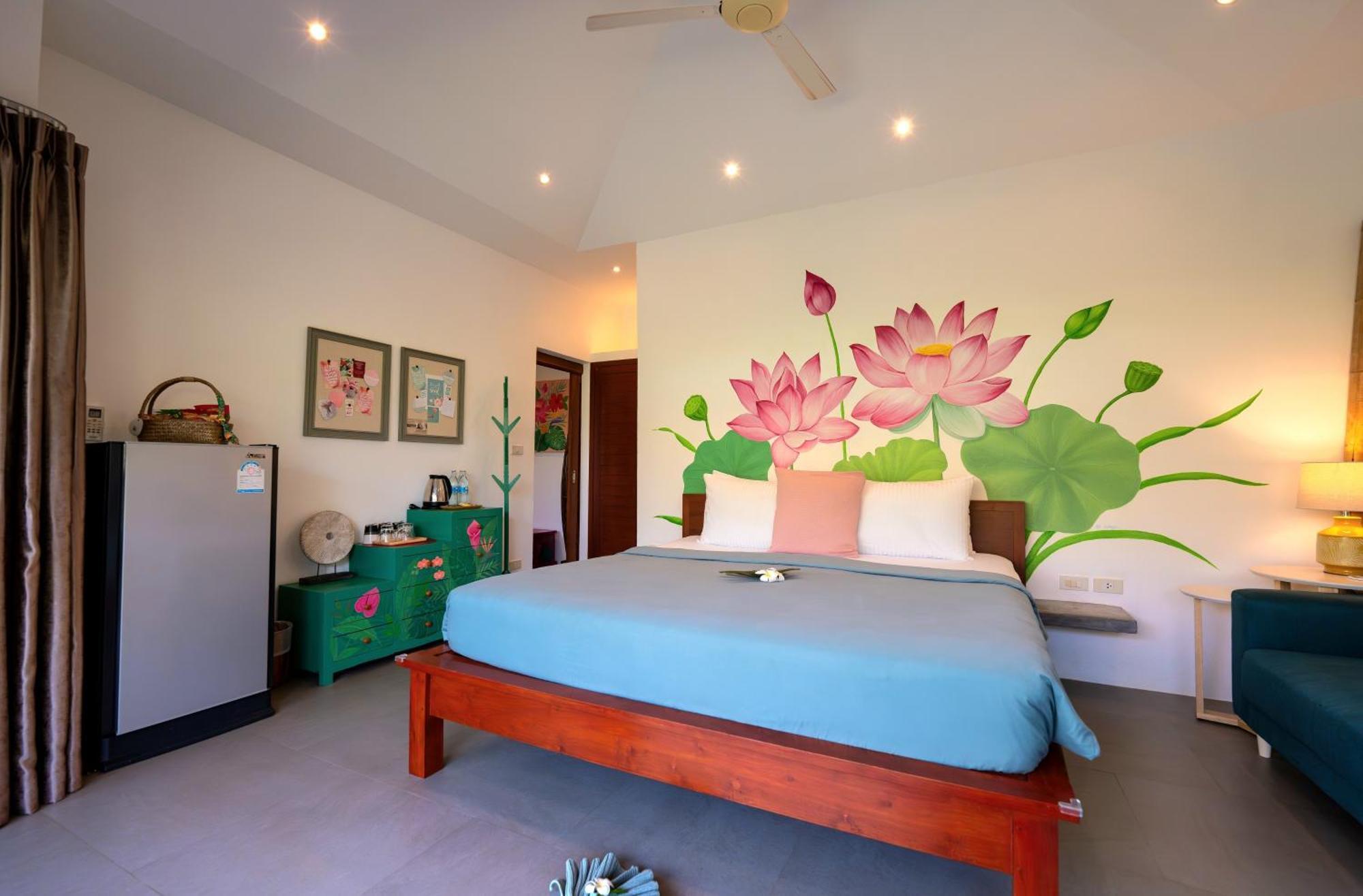Orchid Lodge Samui - Bed & Breakfast ラマイビーチ 部屋 写真