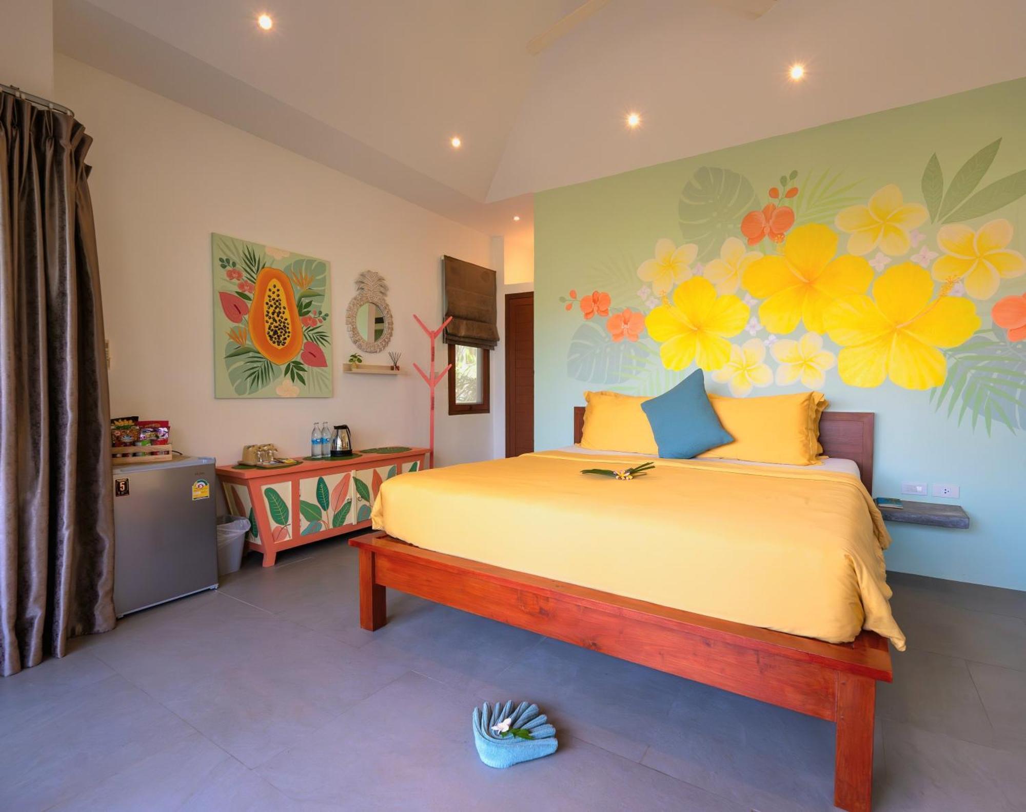 Orchid Lodge Samui - Bed & Breakfast ラマイビーチ 部屋 写真