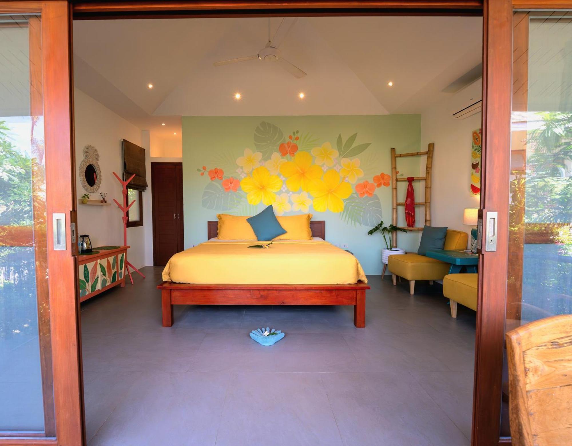 Orchid Lodge Samui - Bed & Breakfast ラマイビーチ 部屋 写真